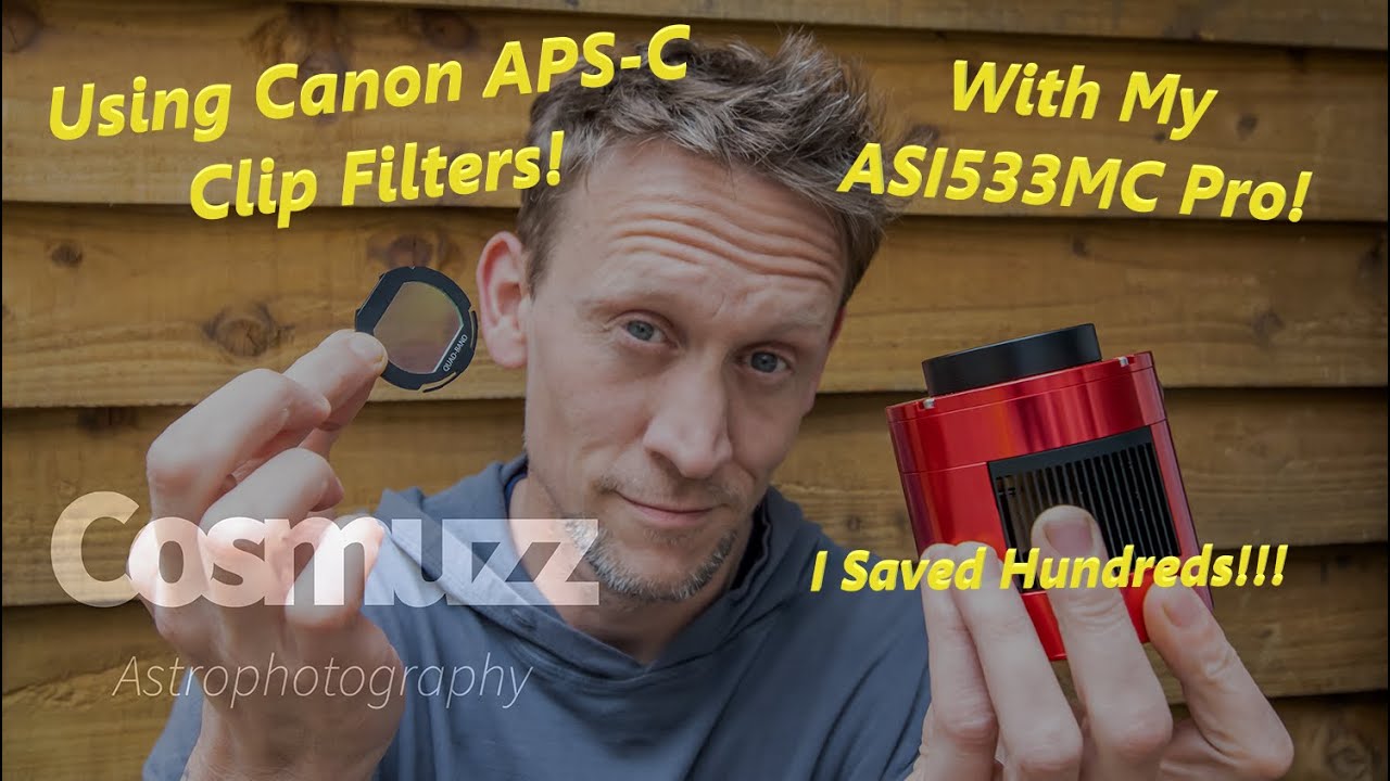Astrophotography: I Saved Hundreds By Using My Canon APS-C Clip Filters With My ASI533MC Pro.