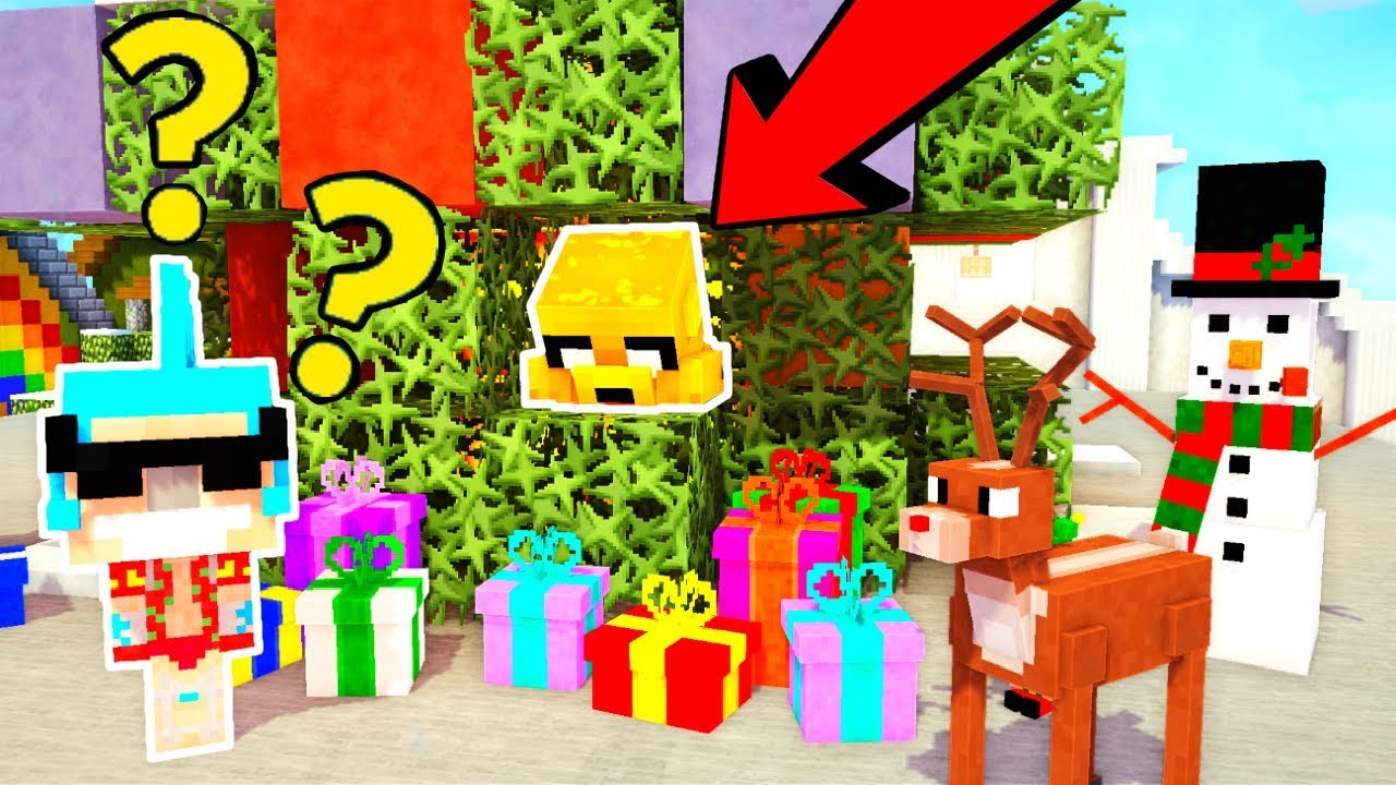 EL MEJOR ESCONDITE DE NAVIDAD 🎄😂🎁 MINECRAFT