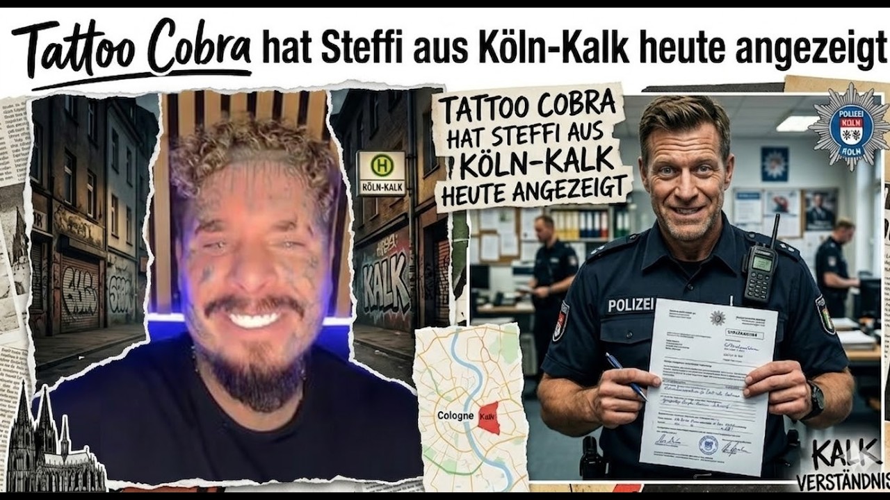 Tattoo Cobra hat Steffi aus Köln Kalk heute angezeigt | Rufmord und Rufschädigung