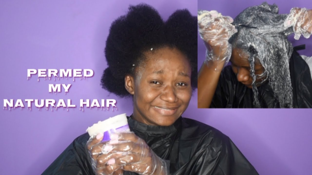 I'M OVER IT! I PERMED MY NATURAL HAIR (Relaxing My Natural Hair After 3 years)