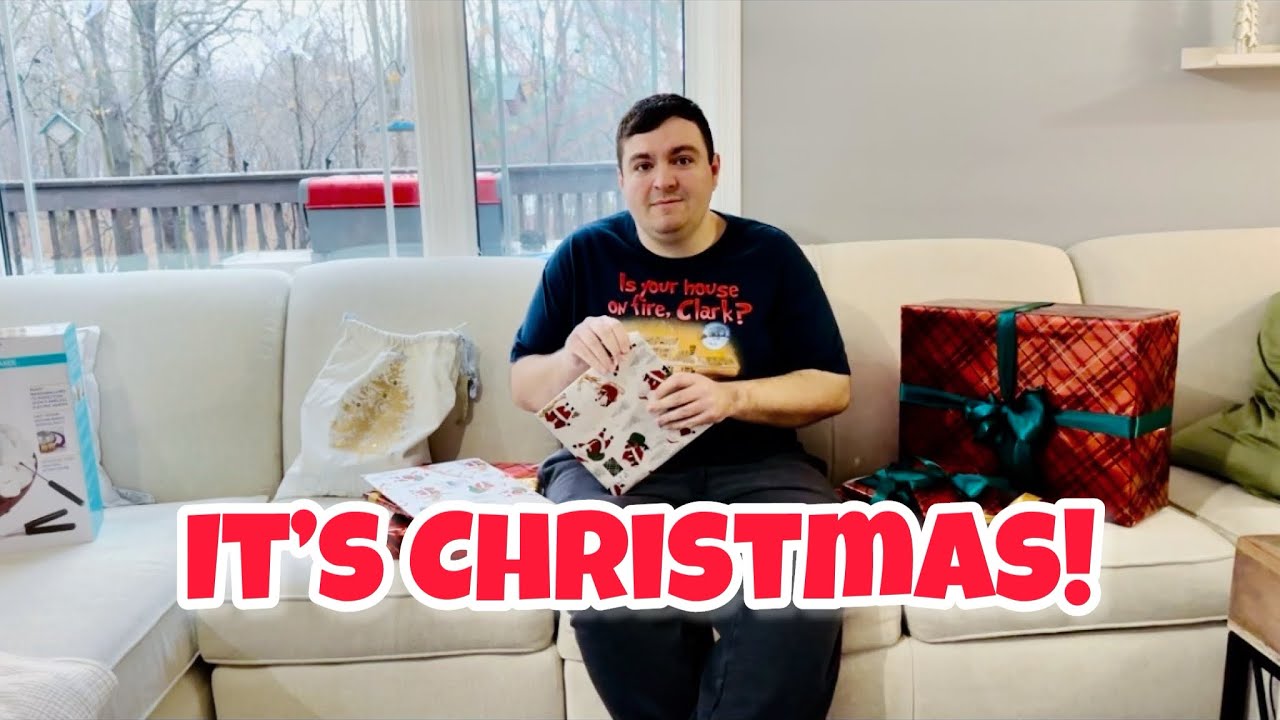 Christmas Eve And Christmas Morning | Craig Makes Peppermint Ice Cream Dessert