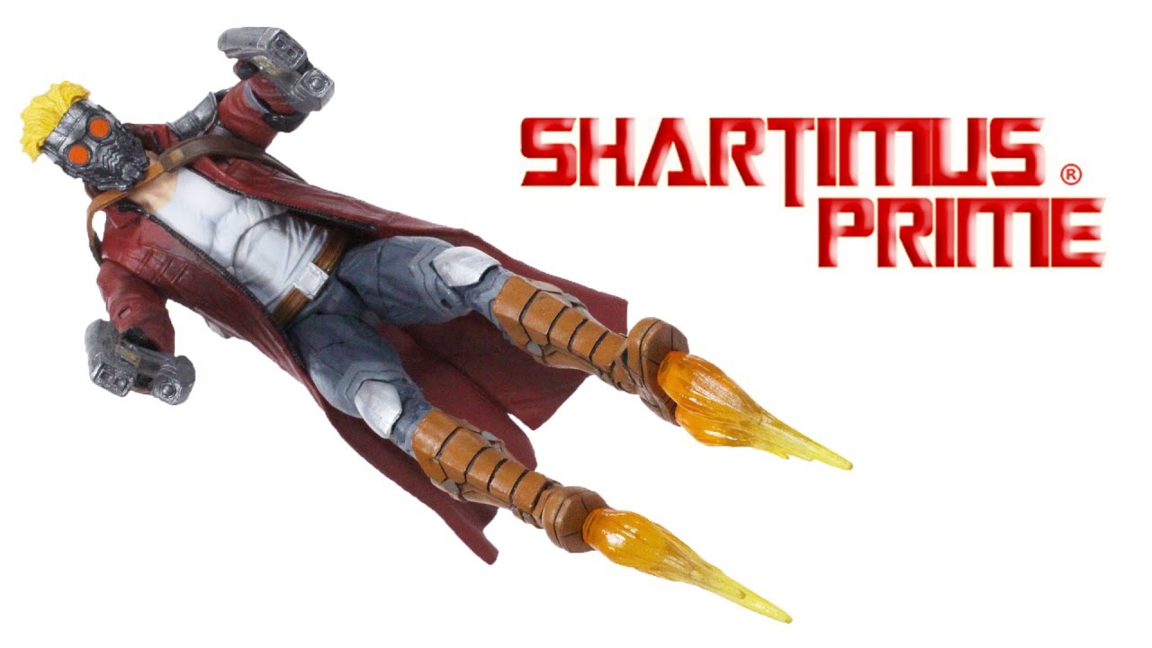 Marvel Select Star Lord Disney Store Exclusive Diamond Select Toys Action Figure Review