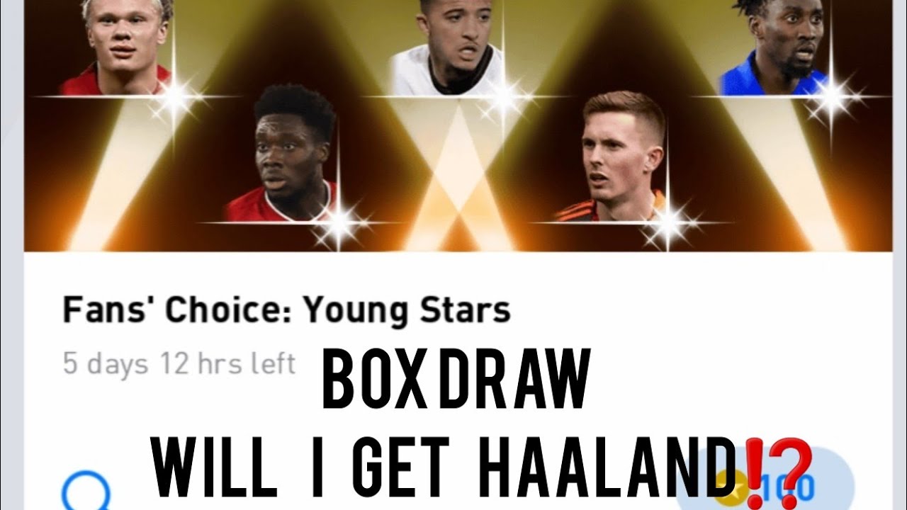 featured haaland boxdraw 💫/ pes dominion