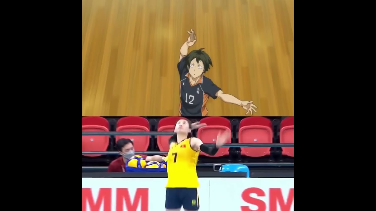Yamaguchi HAIKYU Float Serve in Real Life