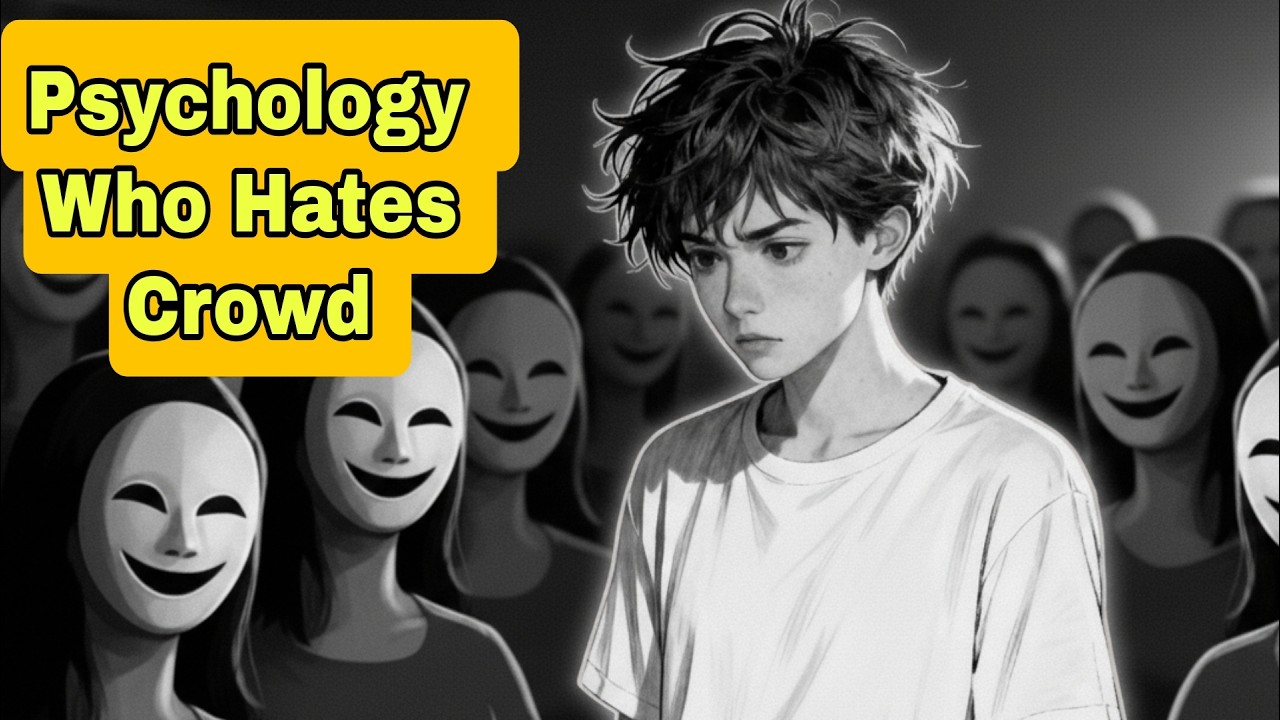 The Psychology of People Who Hates Crowds | (Psychology Explained)