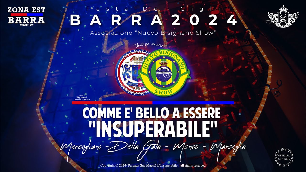 Sua Maestà L'Insuperabile - Barra 2024 