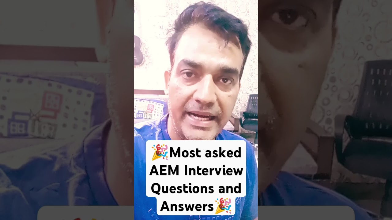 🎉Most asked AEM Interview Questions and Answers🎉