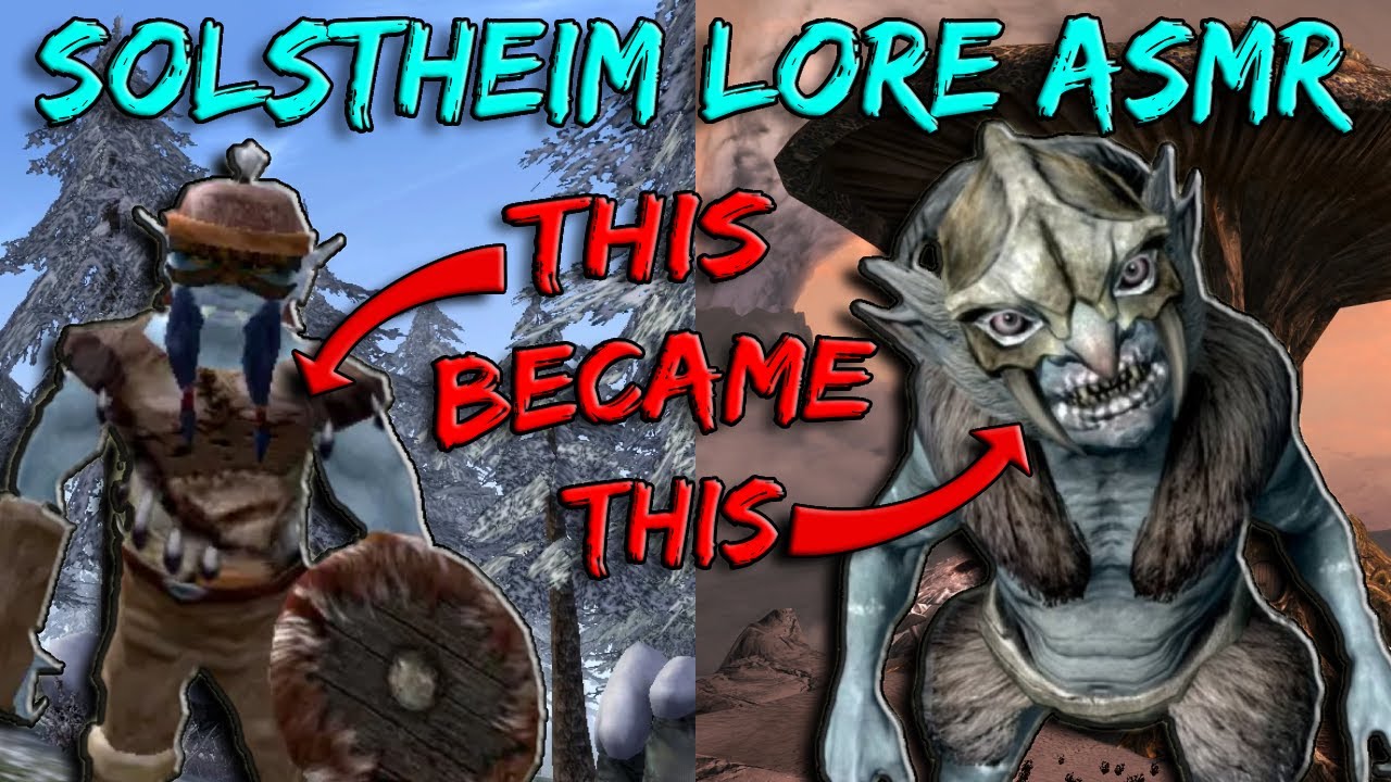 Skyrim ASMR | 10 Years of Solstheim Lore (Morrowind to Skyrim)