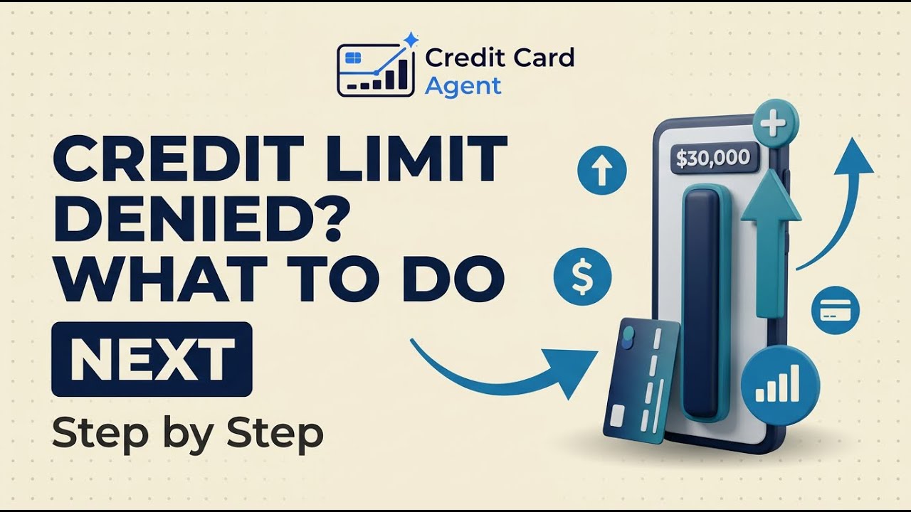 Credit Limit Increase Denied? What To Do Next &mdash; Step by Step