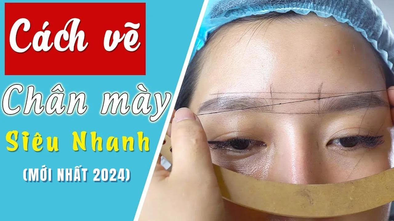 Cách vẽ dáng chân mày trên người thật (MỚI NHẤT 2024) - Jolie Nguyen