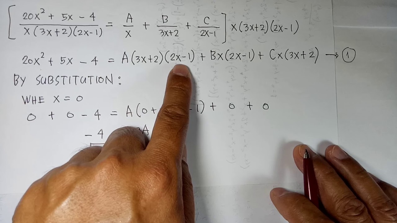 Integration by Partial Fractions (Part 1) by J.V.Viola