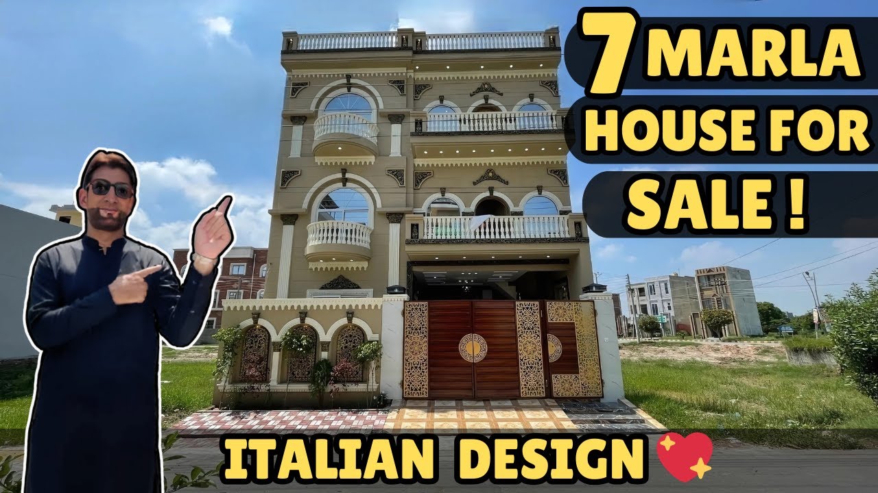 7 Marla Italian Design House For Sale in Lahore | Al Rehman Garden Phase 2