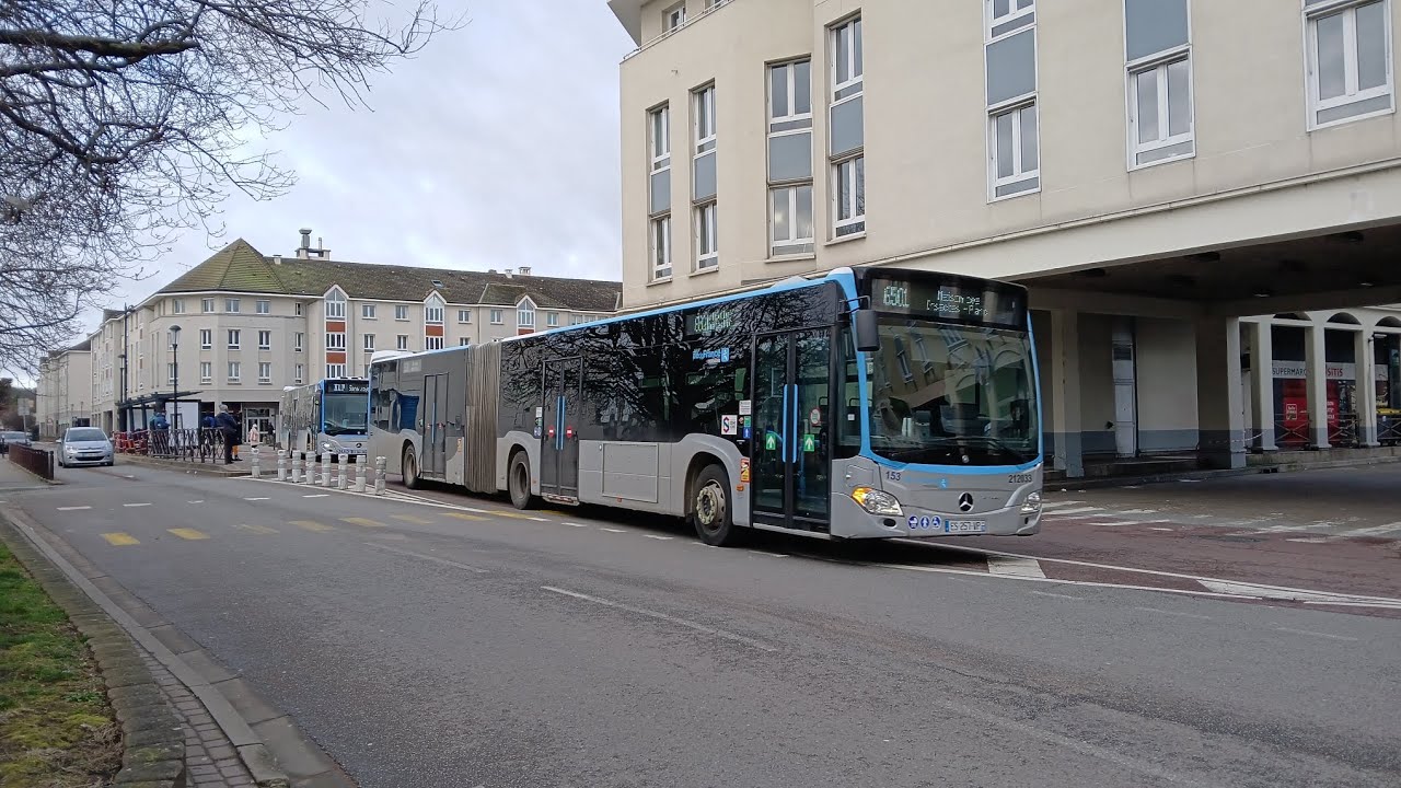 Bus, train, tramway & métro dans la banlieue Parisienne le 21/02/26