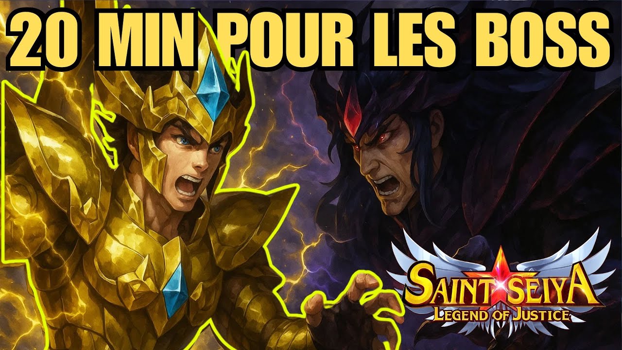 Saint Seiya Legend of justice :  Les boss en 20 minutes