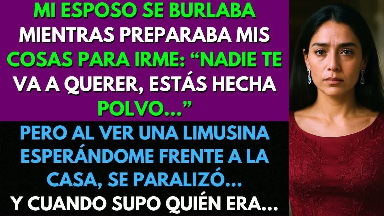 Mi Esposo Se Burlaba Mientras Empacaba  Se Quedó En Shock Al Ver Una Limusina En La Puerta