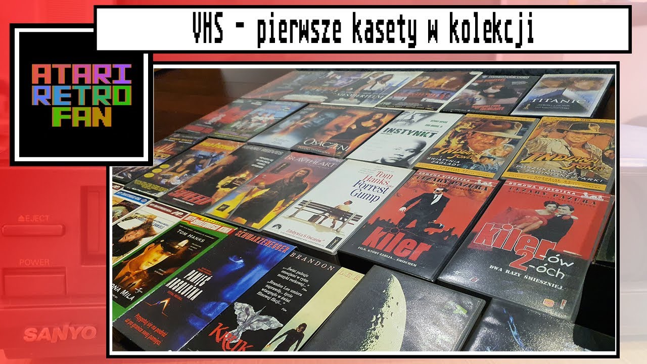 VHS - pierwsze kasety w kolekcji