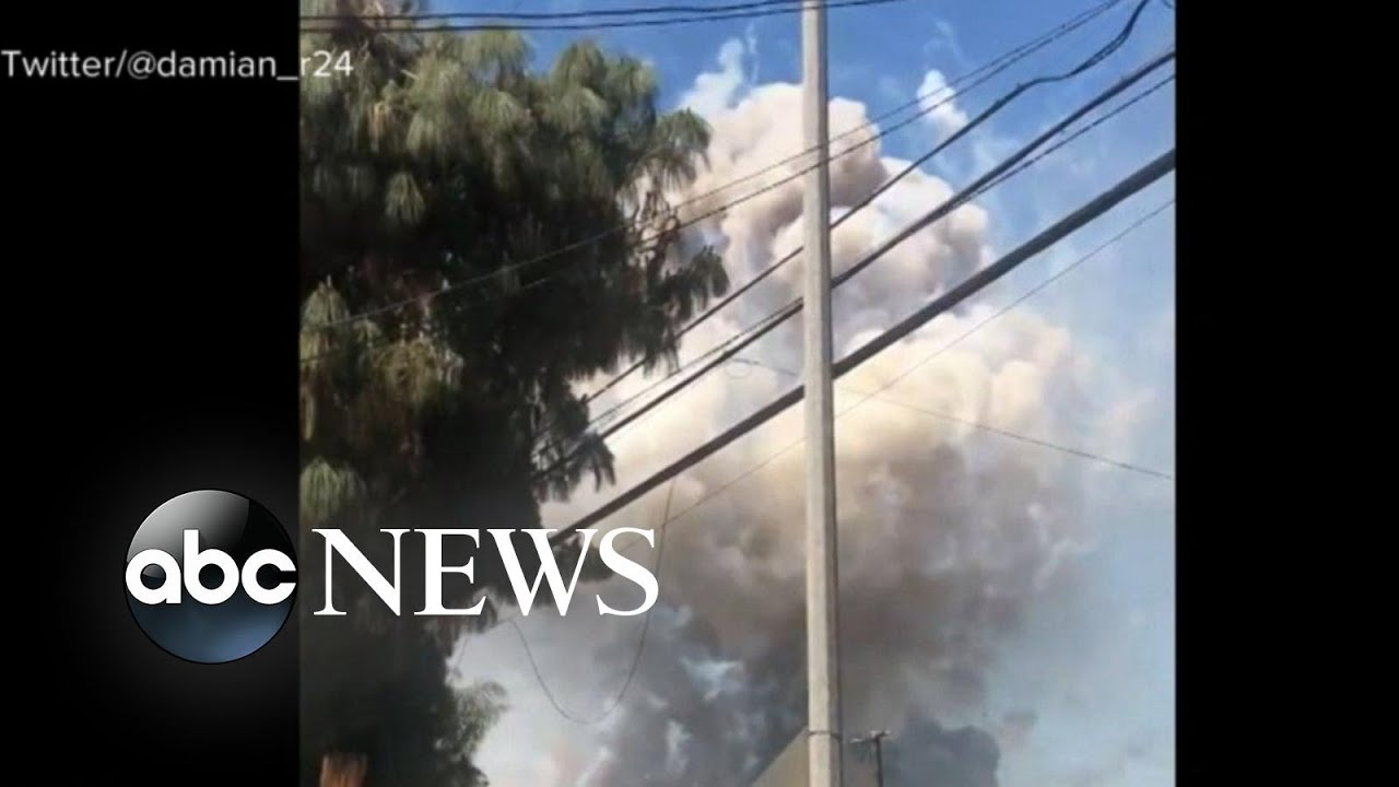 Deadly fireworks inferno