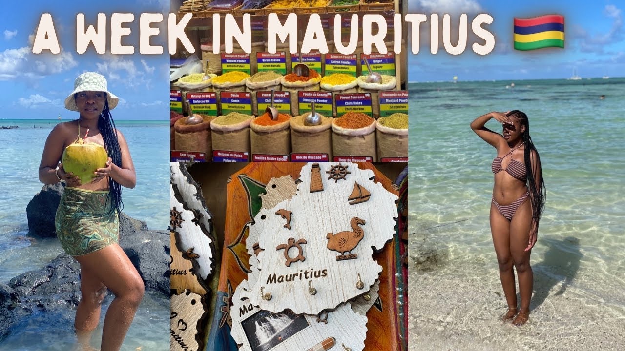 A week in Mauritius Vlog|| my first time on a plane!
