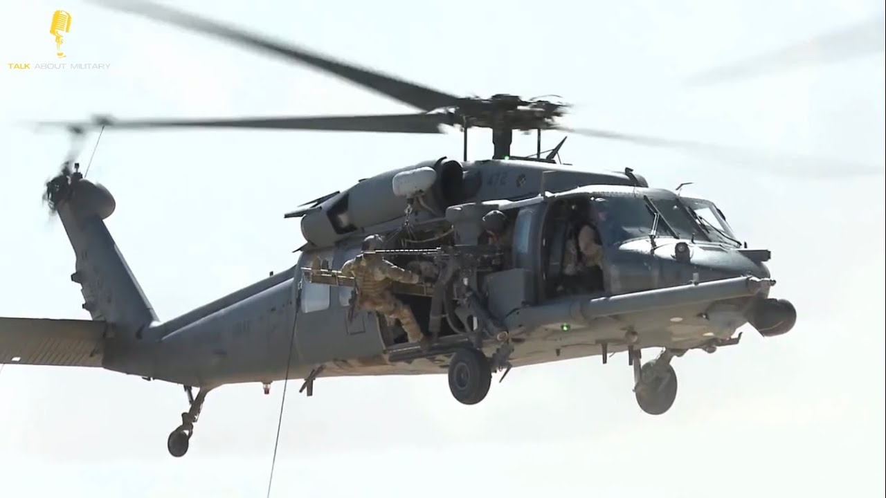 Amazing Medical Evacuation Training | HH-60 Pave Hawk Helicopter.