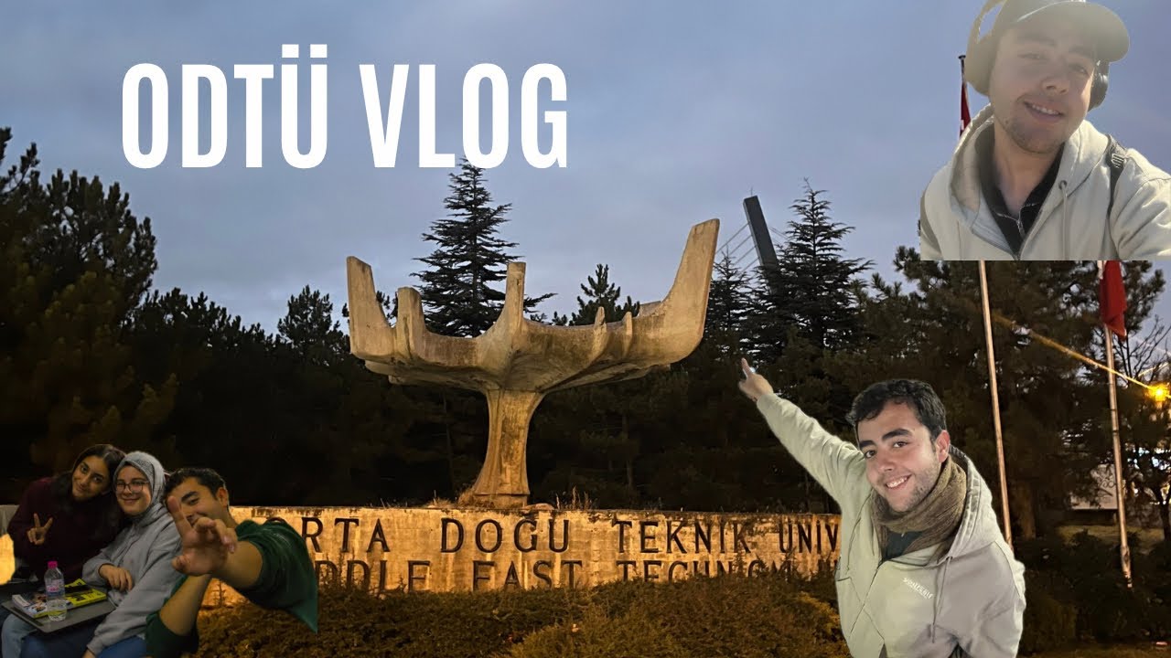 odtülog | odtüde ünili hissettiğim 5 gün, vlog #odtü 