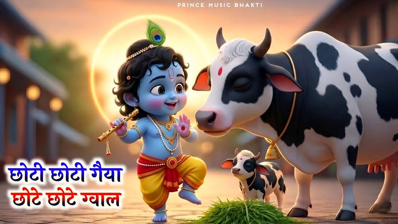 छोटी छोटी गैया - Choti Choti Gaiya Chote Chote Gwal | Krishna Bal Leela | Little Krishna Song 2026
