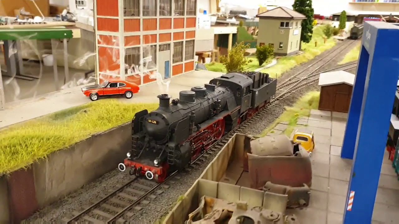 SPUR 1 BR 18 DRG Märklin Vorstellung Totalumbau mit Fahrprobe