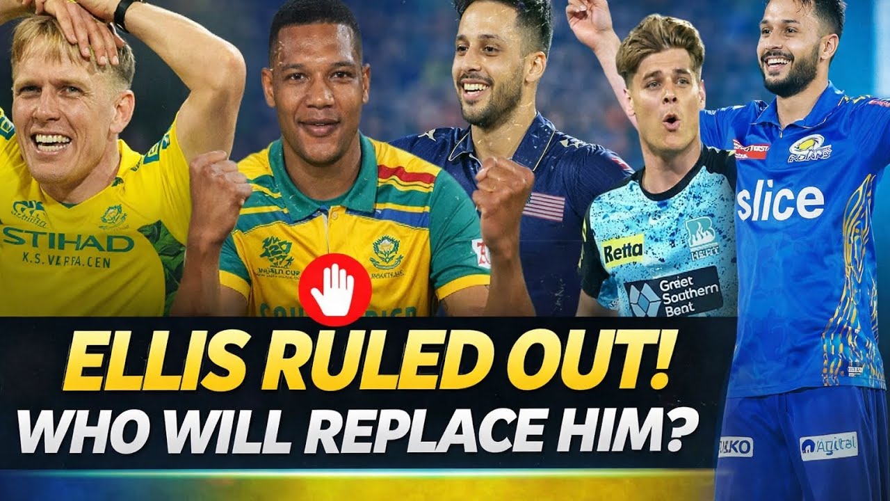 Nathan Ellis Ruled Out! 😱 Who Will Replace Him? | CSK Replacement Options Explained 🔥