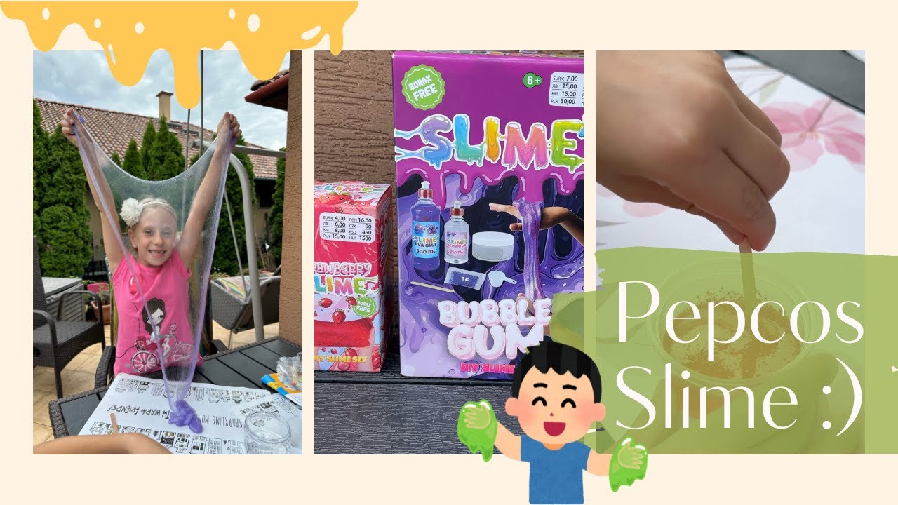 PEPCOS SLIME K&Eacute;SZ&Iacute;T&Eacute;S 🤩 | EPRES 🍓| R&Aacute;G&Oacute;S 💜 | BAN&Aacute;NOS 🍌