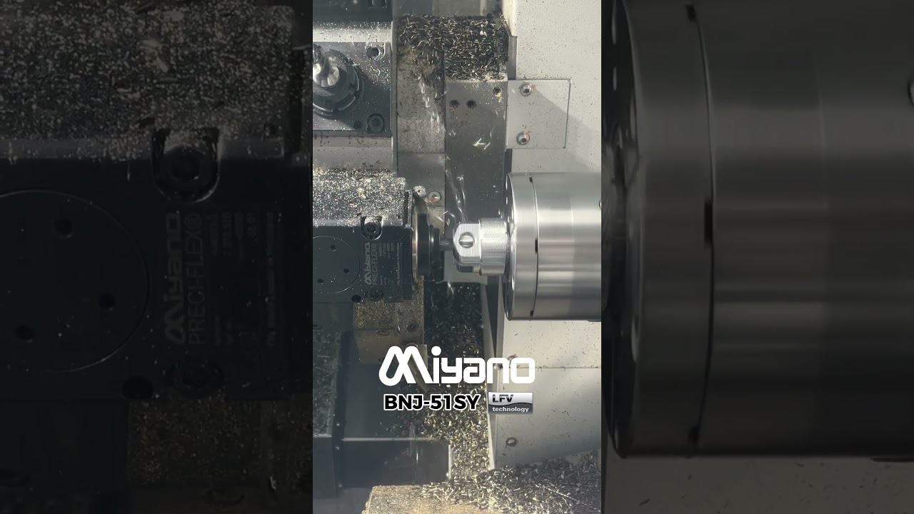 #Miyano BNJ-51SY LFV - Open House 2025 #ukmfg #cnc