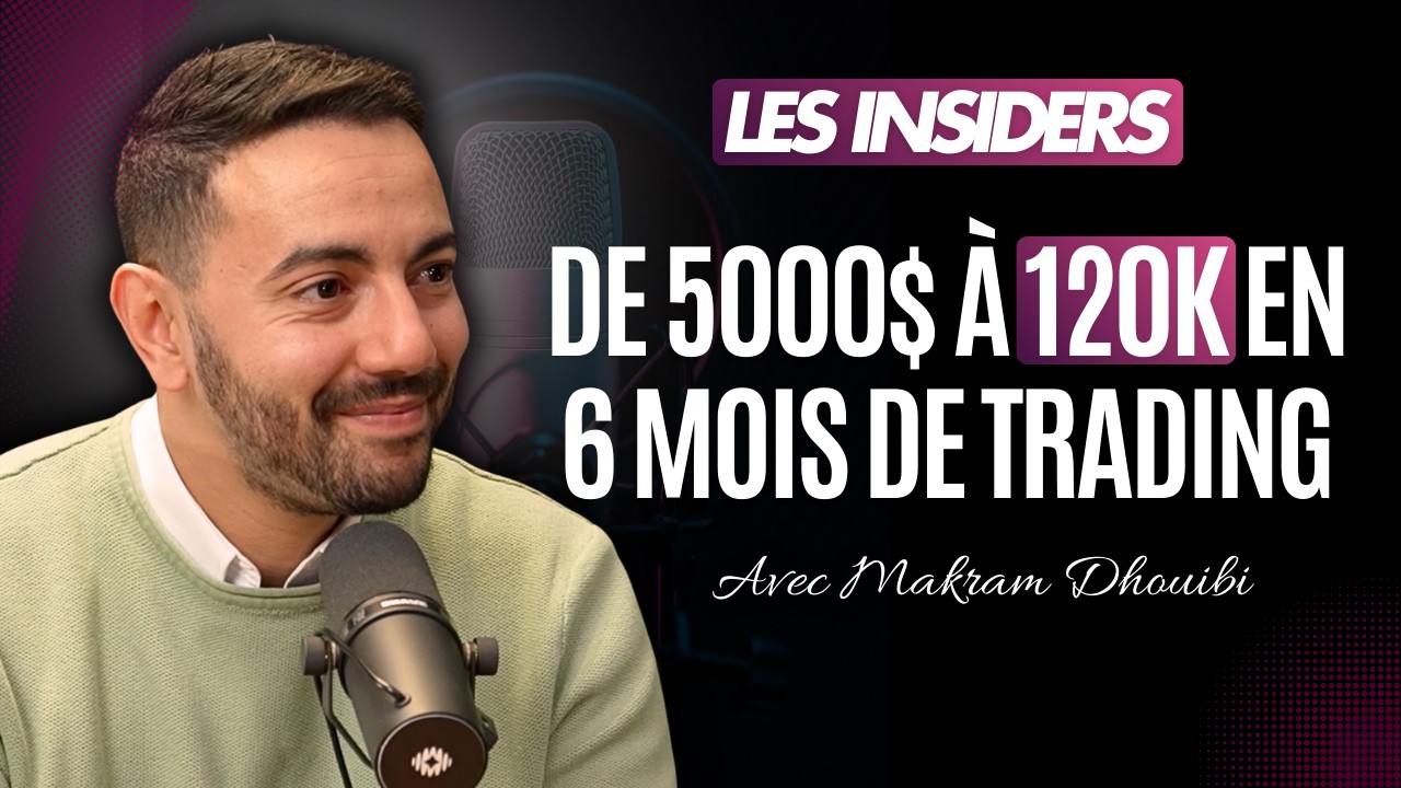 De trader d&eacute;butant &agrave; gestionnaire de fonds : le Trading Journey de Makram Dhouibi