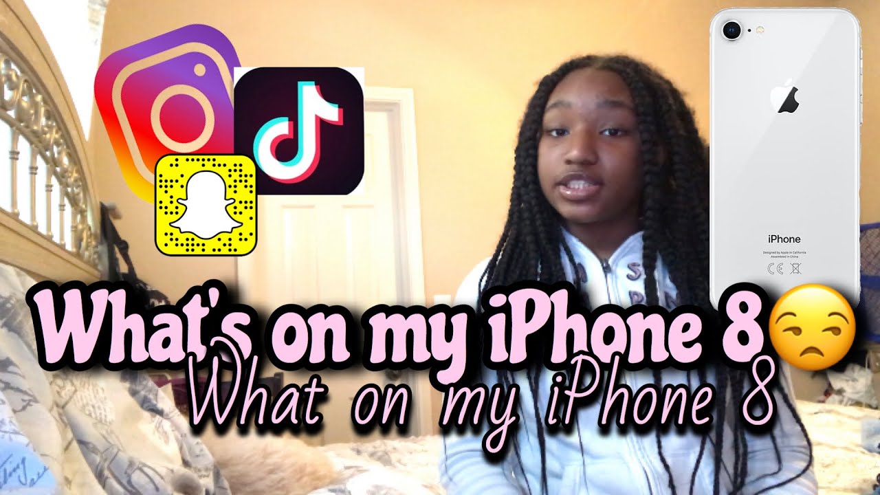 WHAT’S ON MY IPHONE 8 !!