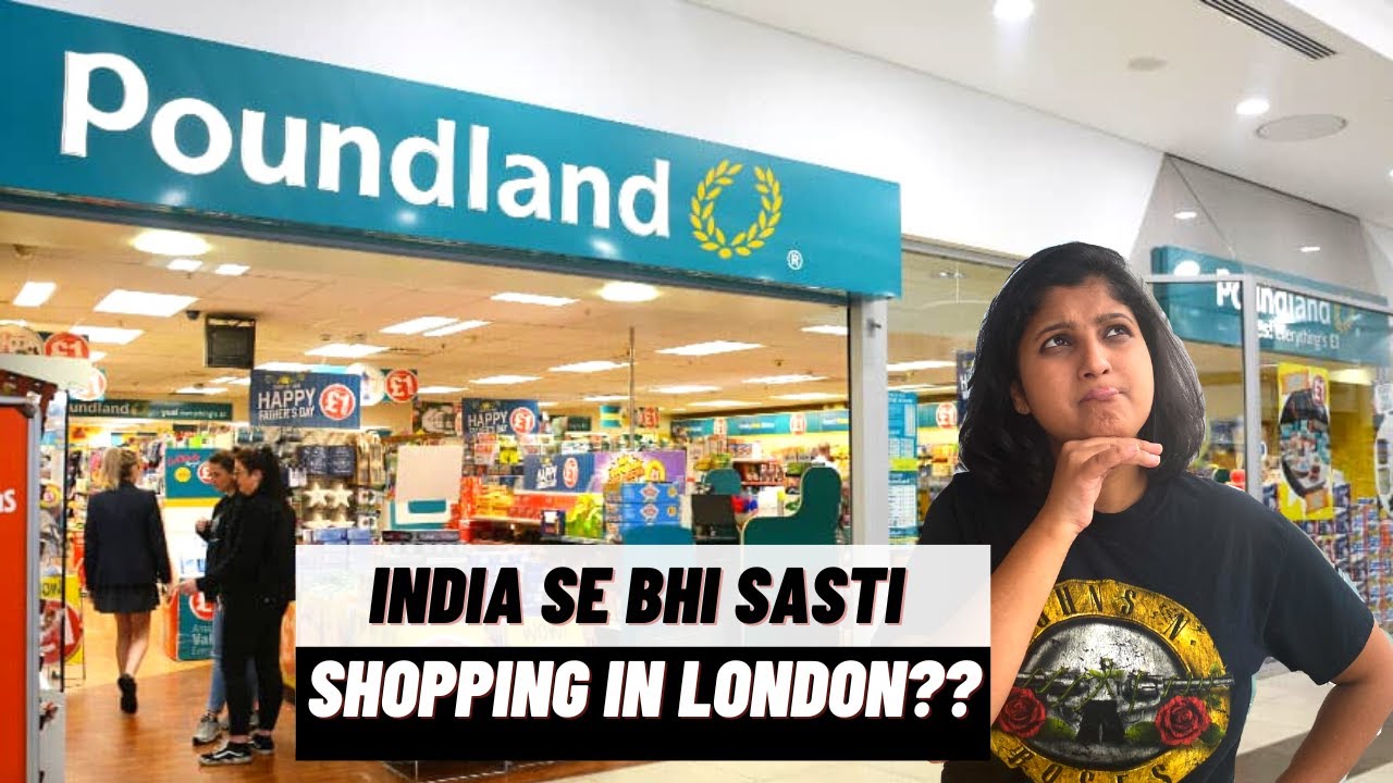 Ek pound men itna kuch| India se bhi sasti shopping| Poundland haul| Albeli Ritu