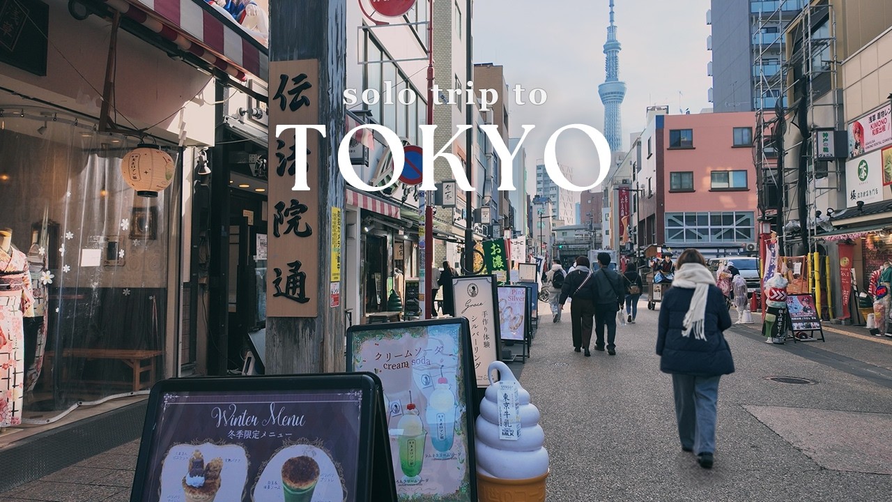 My First Solo Trip to TOKYO🗼 Shibuya, Asakusa & Tokyo Skytree | JAPAN TRAVEL VLOG