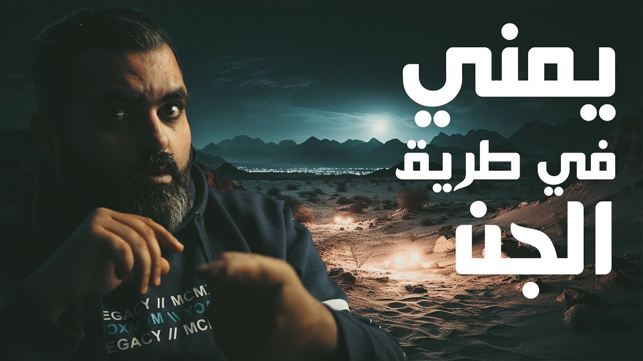 يمني يقابل الجن في طريق السفر البري