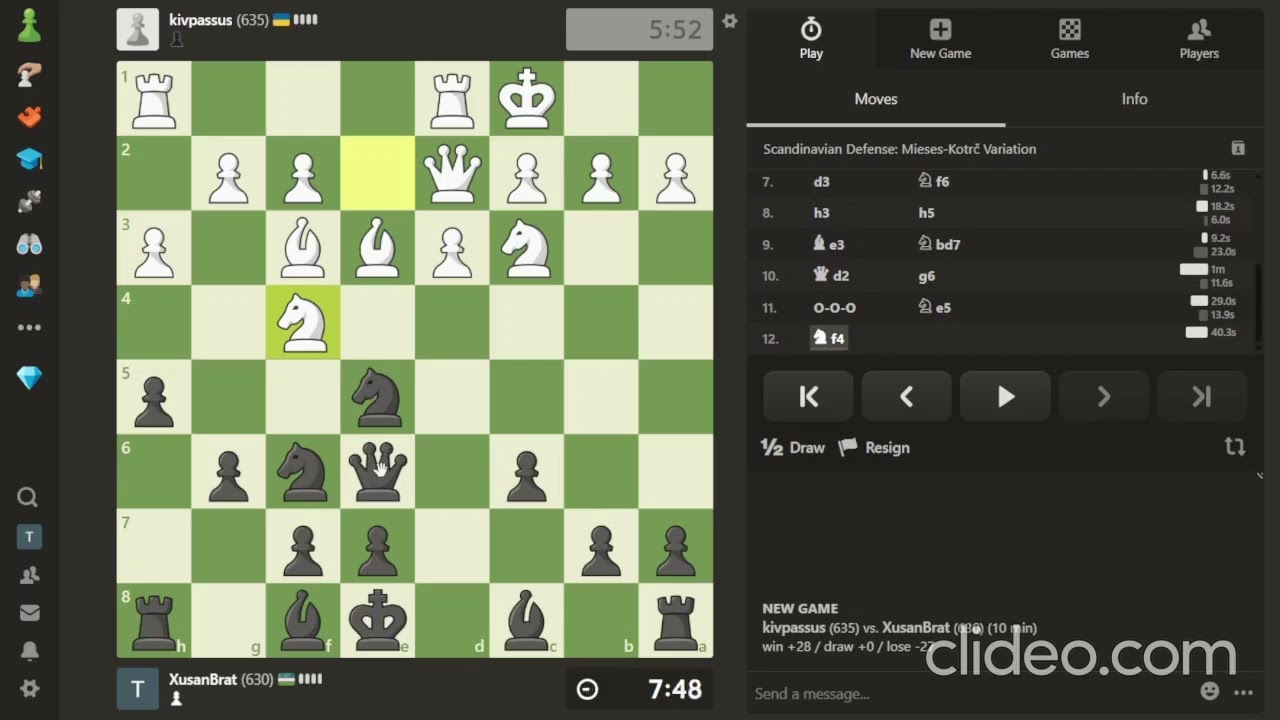 «Knight’s Move Challenge — Part #5.1» IMPOSSIBLE WIN