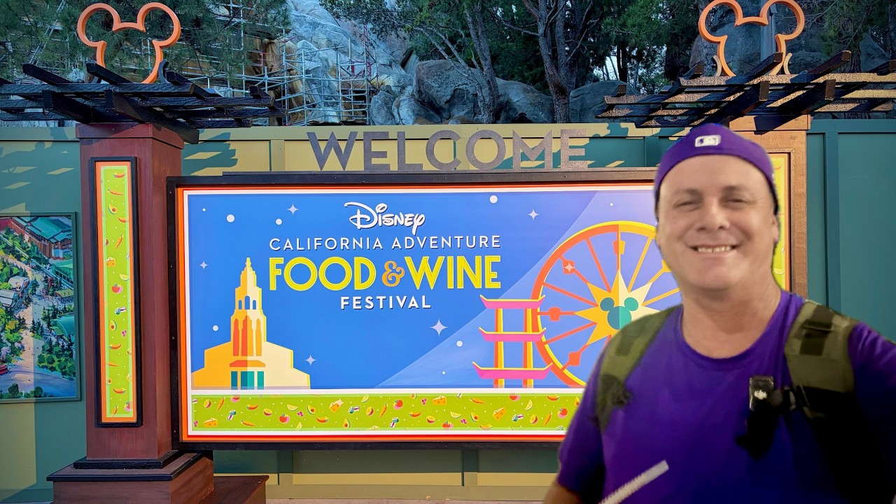 Disney California Adventure Food & Wine First Look at The Menu & Booth 2026 | Merch Update 02/4/26