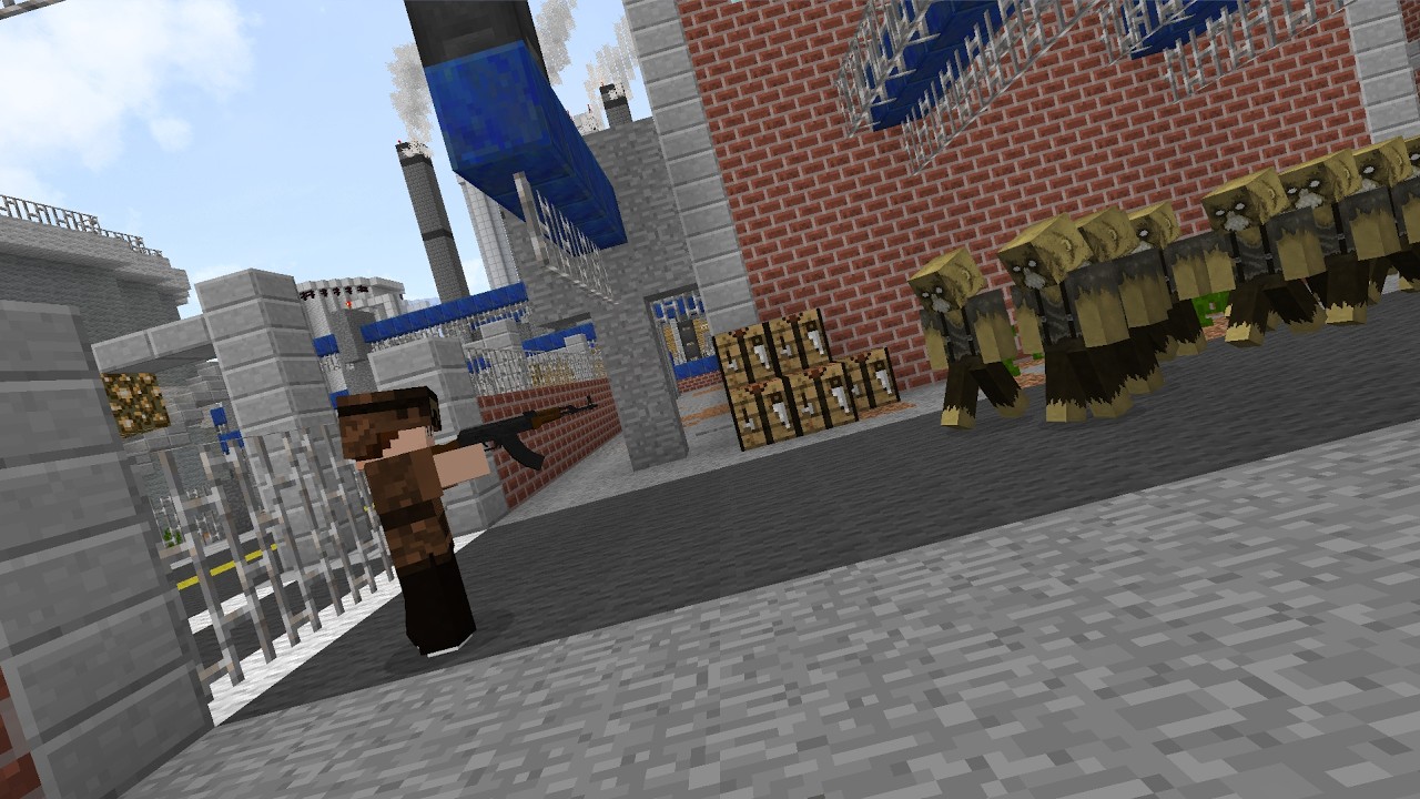 ☺За укреплением | день 15. Зомби апокалипсис в майнкрафт🧟‍♂️