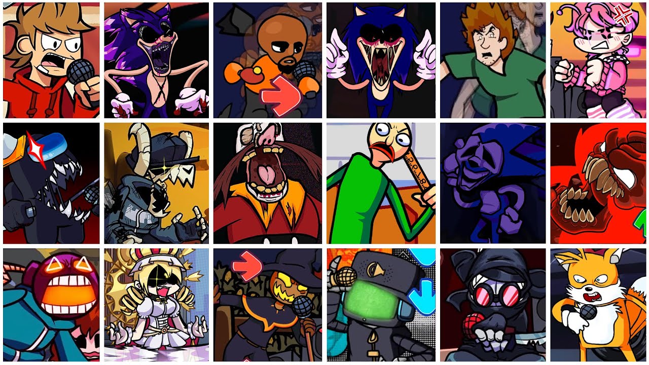 Triple Trouble but Every Turn a Different Character Sings (FNF Triple Trouble but Everyone Sings It)