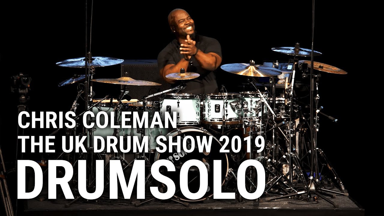 Meinl Cymbals - Chris Coleman - The UK Drum Show 2019 - drumsolo