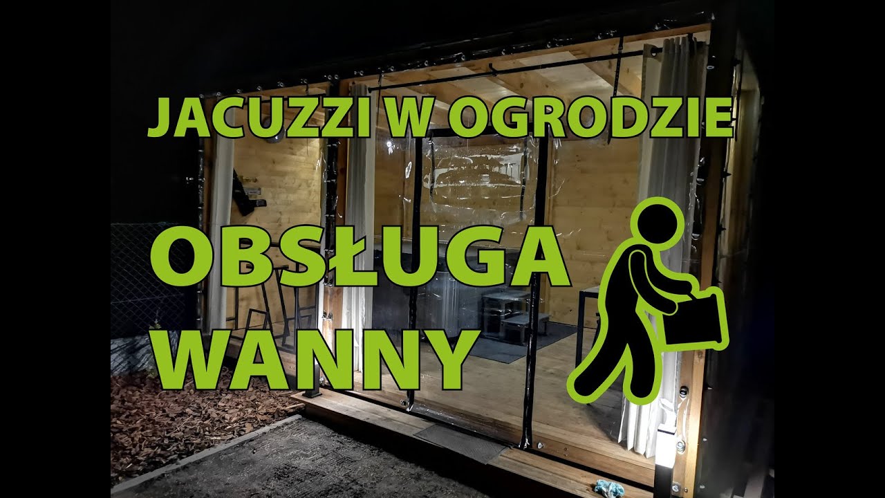 Jacuzzi ogrodowe, wanna spa - obsługa i kilka zdań o moim modelu