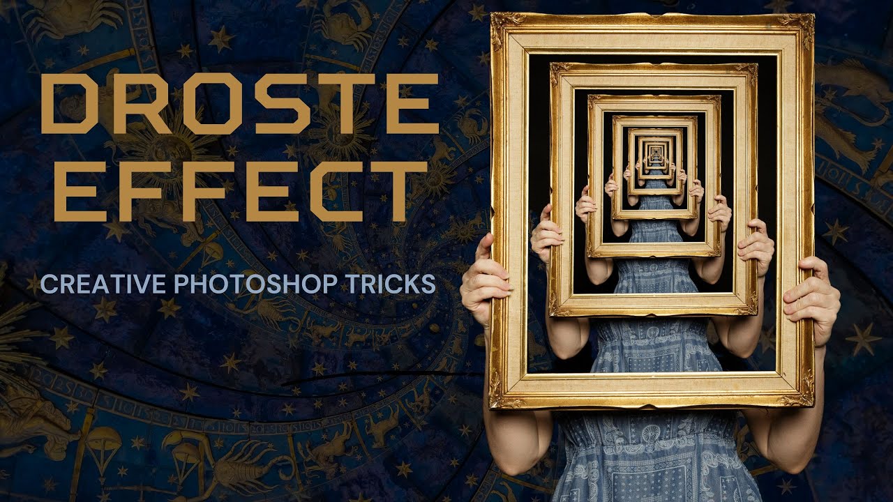Эффект Дросте: креативная идея для фотографа, которая поможет вам освоить слои и маски в Photosho...