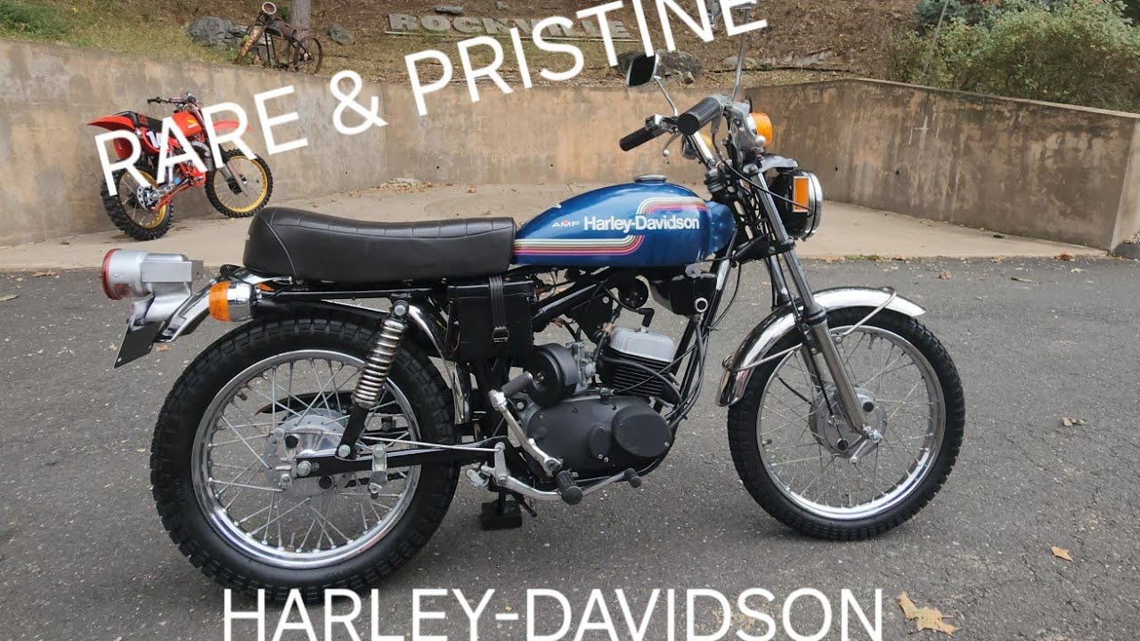 497 MILE TIME CAPSULE 1975 Harley Davidson Z90