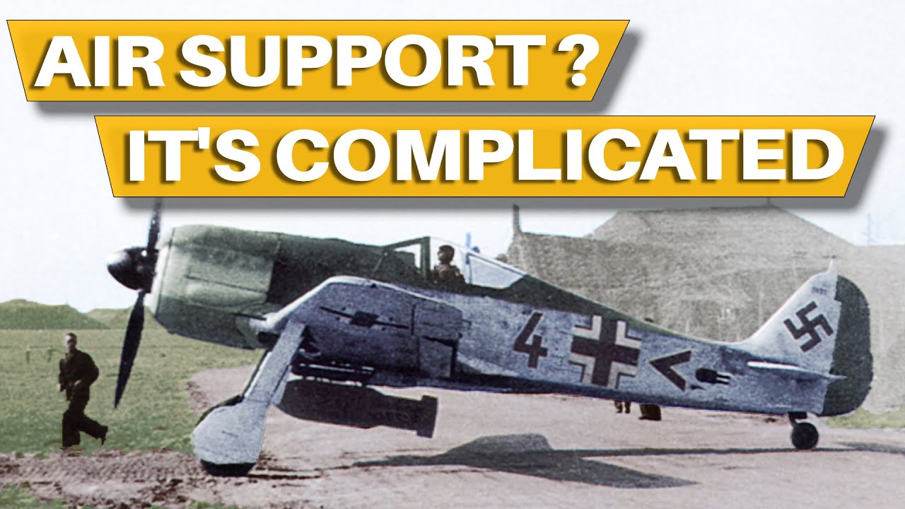 The Complicated Luftwaffe Air Support Problem