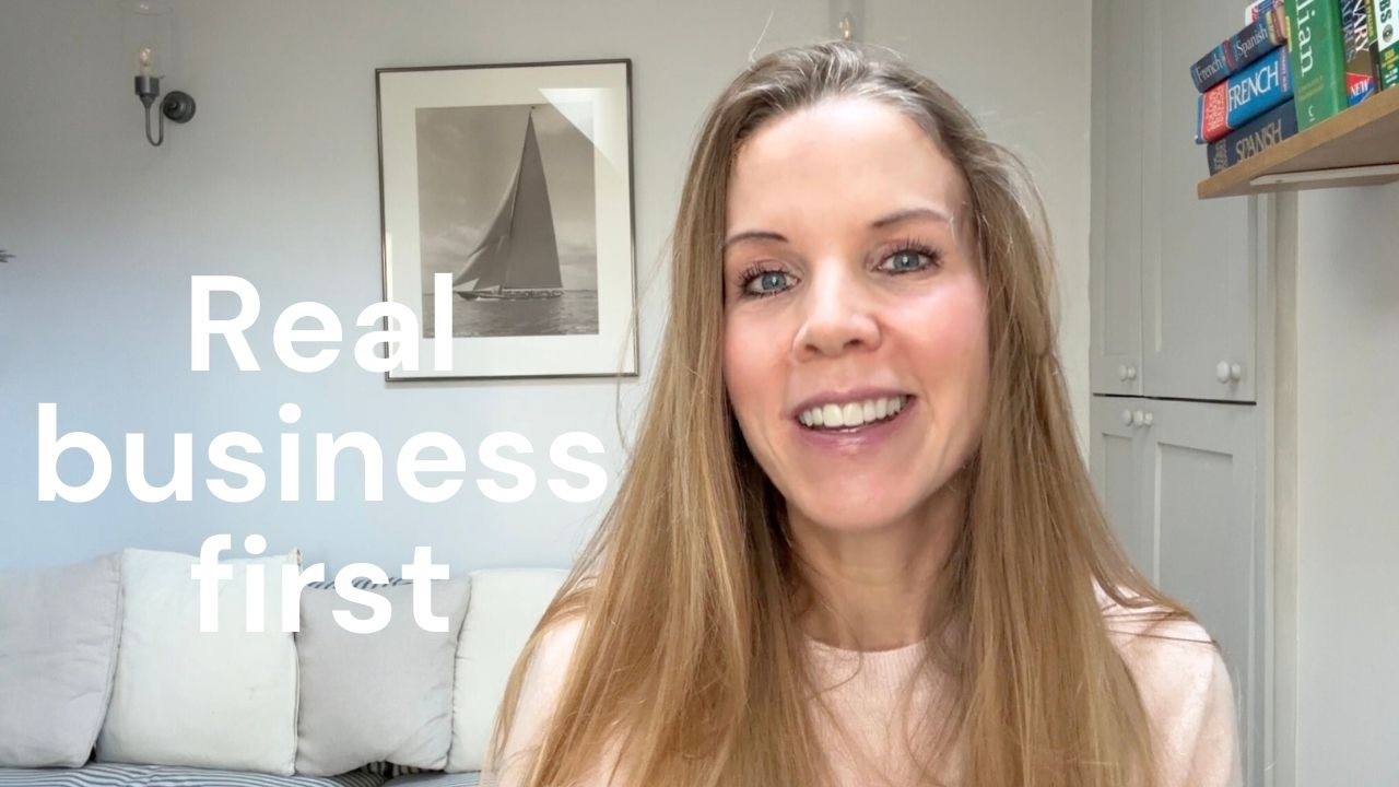 Creating content whilst running a business