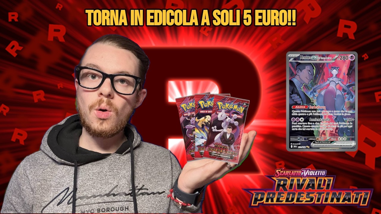 TORNA RIVALI PREDESTINATI IN EDICOLA A 5 EURO! - Apro 5 bustine di Rivali Predestinati! 💣