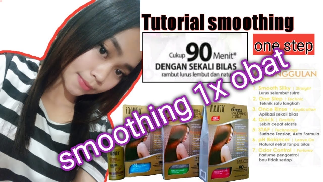 Tutorial smoothing one step / 1× obat