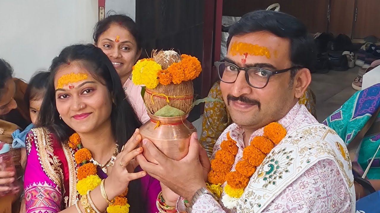 ભાઈના ઘરે વાસ્તુ પૂજનની ધૂમ! 🥳 પૂજા, પાઠ અને જોરદાર જમણવાર! 🍛🔥