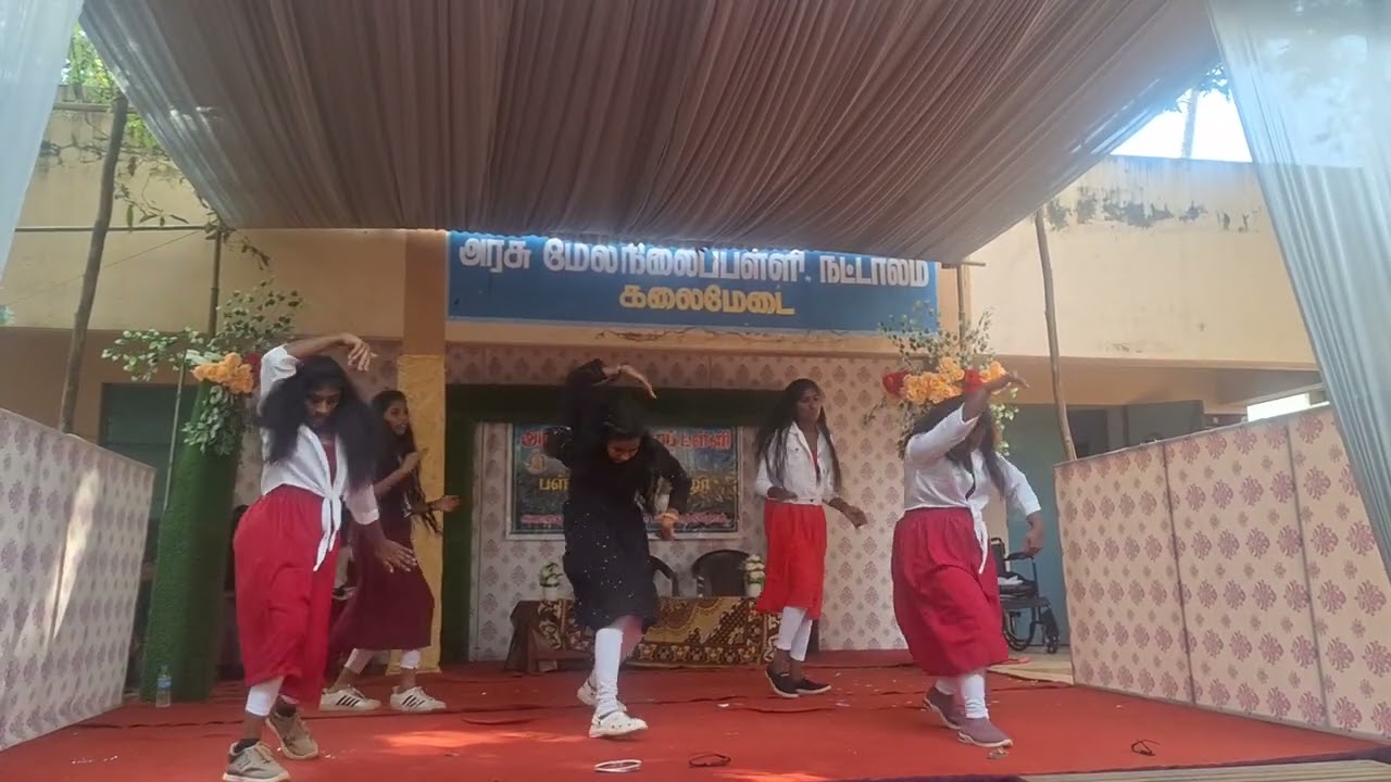 Tenth students dance vlog#school day#nattalam vlogs💯💯💯