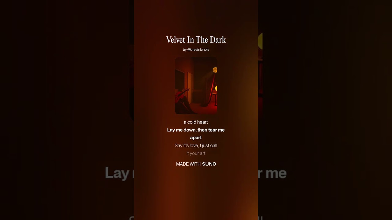 Velvet In The Dark by Megan pt. 2