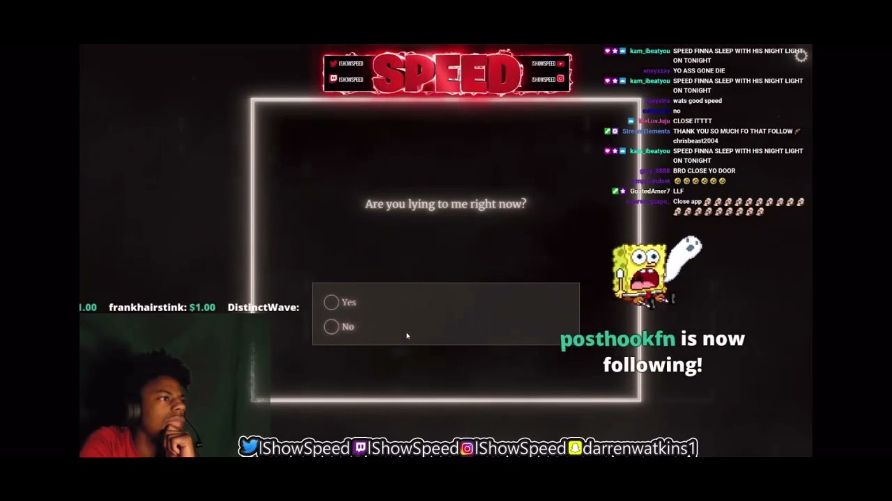 ISHOWSPEED PLAYS WATSON SCOTT TEST *JUMPSCARE*